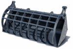 Manure Bucket with Hydraulic Grab KR-D - Image 3