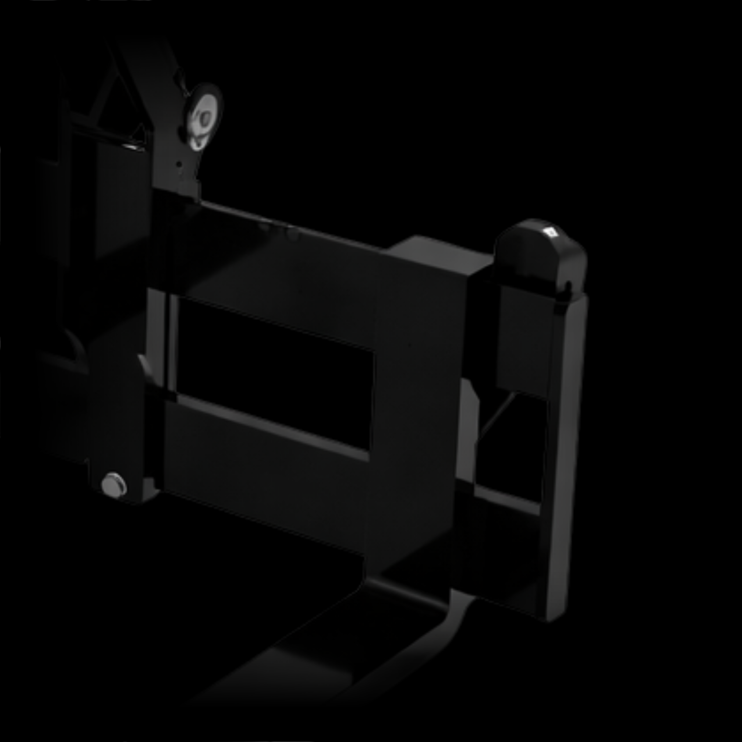 Is the fork spacing adjustable?