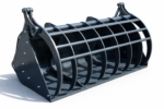 Manure Bucket with Hydraulic Grab KR-D