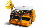 Tractor Mounted Sweeper with Collector PG-BH