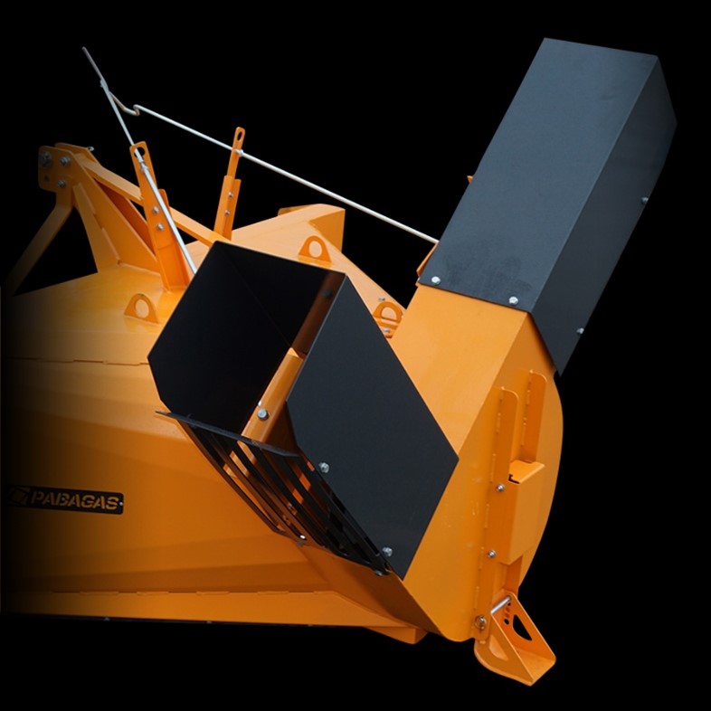 Dual Snow Discharge Chutes