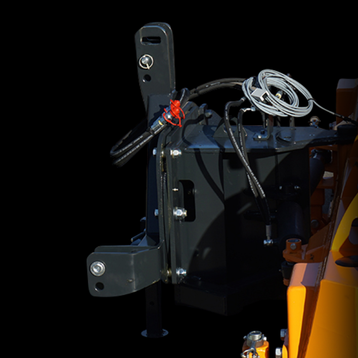 Floating Mounting Position with Shock Absorber (optional)